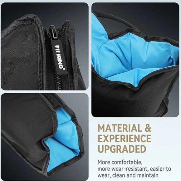 FT-076A Black 3 Mode Intensities Air Compression Leg Massager With Heat - Picture 4 of 6